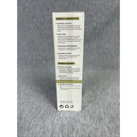 Glycolic Acid 7% Toning Solution. 100 ml 3.38 fl oz - Sealed,  READ For Exp Date - Picture 4 of 15